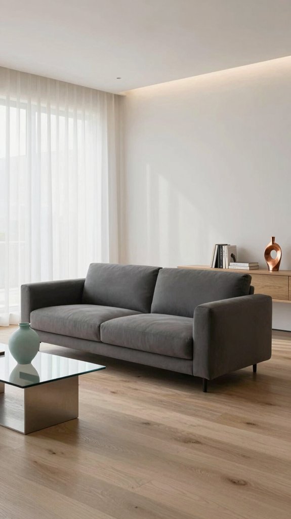 sculptural minimalist furniture selection