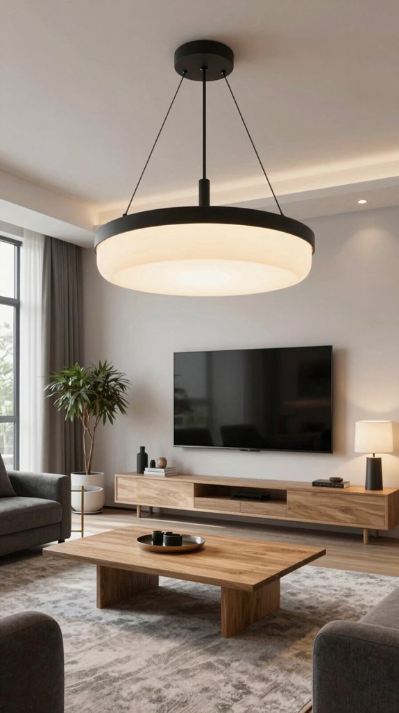 sculptural pendant lighting design