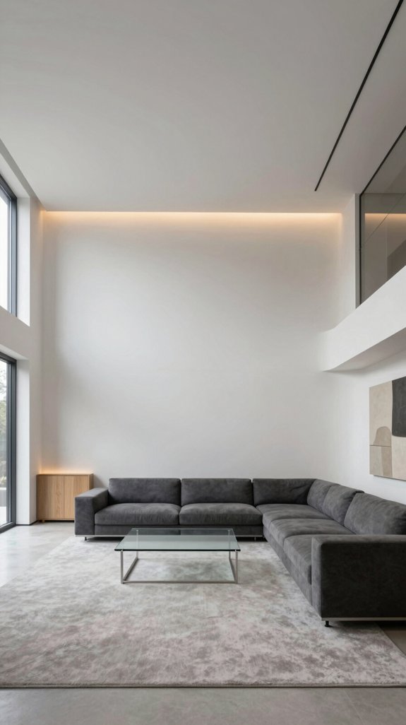 sculptural wall ceiling hybrid design