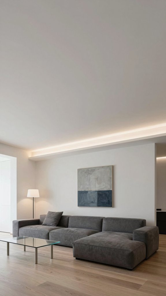 seamless gypsum sky ceiling