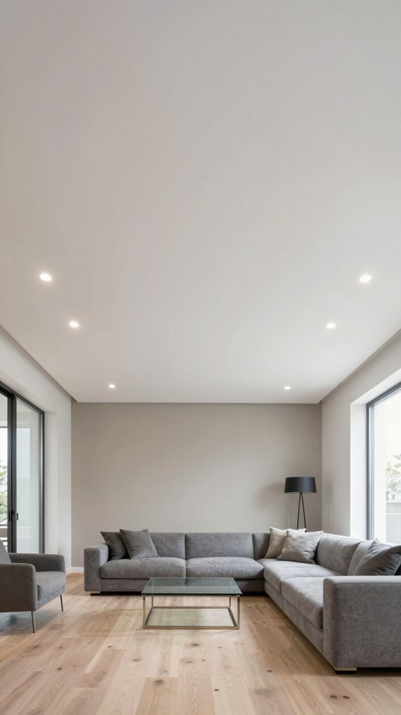 seamless modern ceiling solution