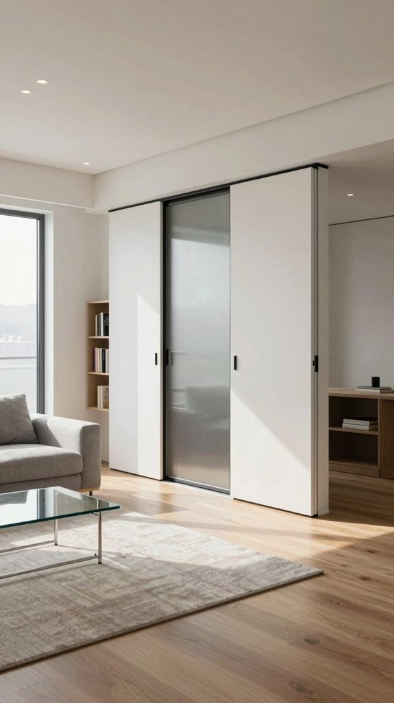 seamless sliding pocket door