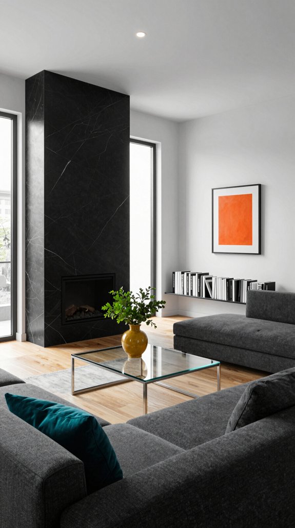 Black and White Interiors: Accent Colors That Complete the Look 16 seasonal accent swaps