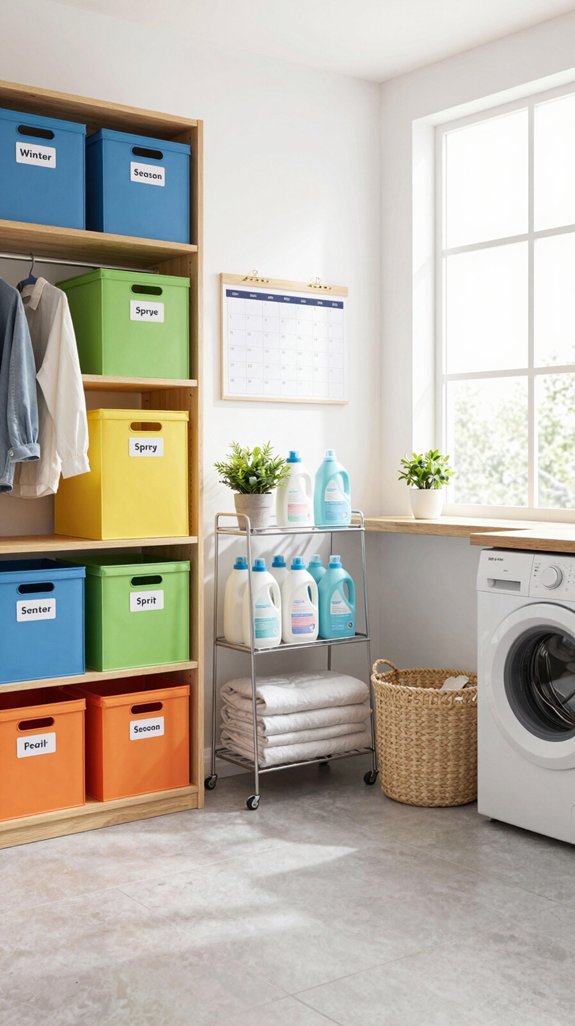 seasonal storage organization system