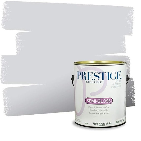 semi gloss gray paint