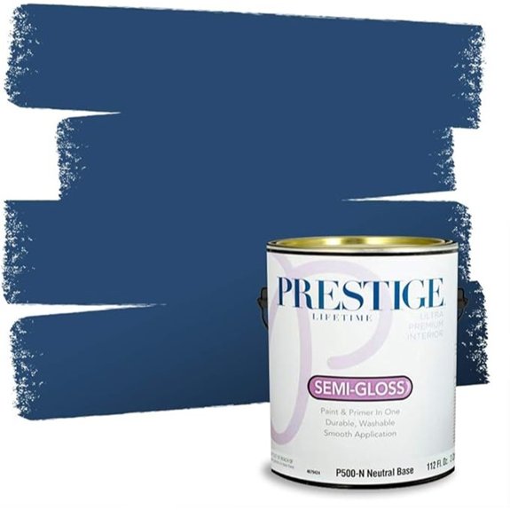 semi gloss indigo paint