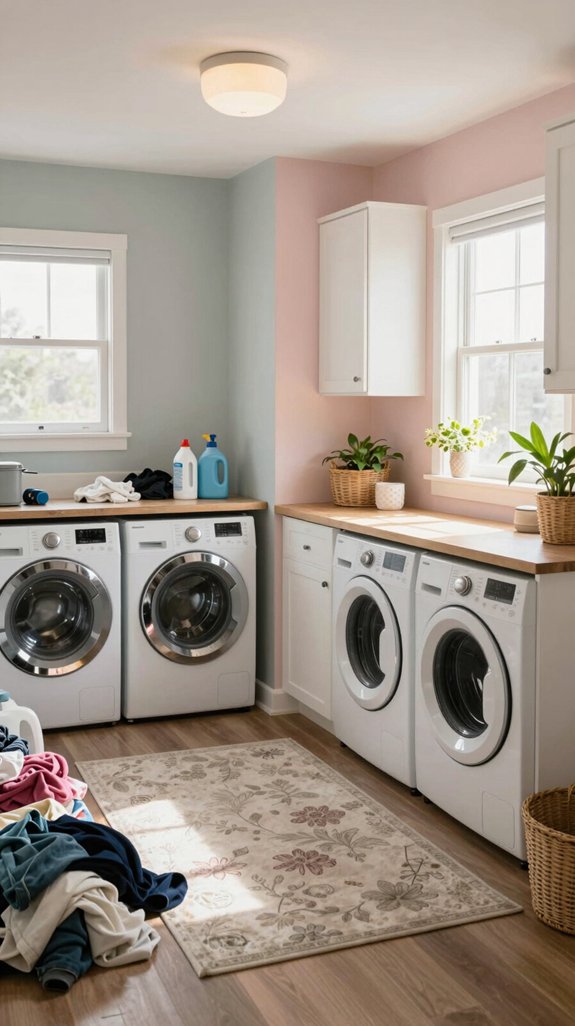 serene laundry room retreat