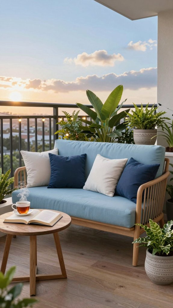 serene reading nook sanctuary