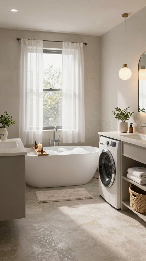 serene spa like retreat elements