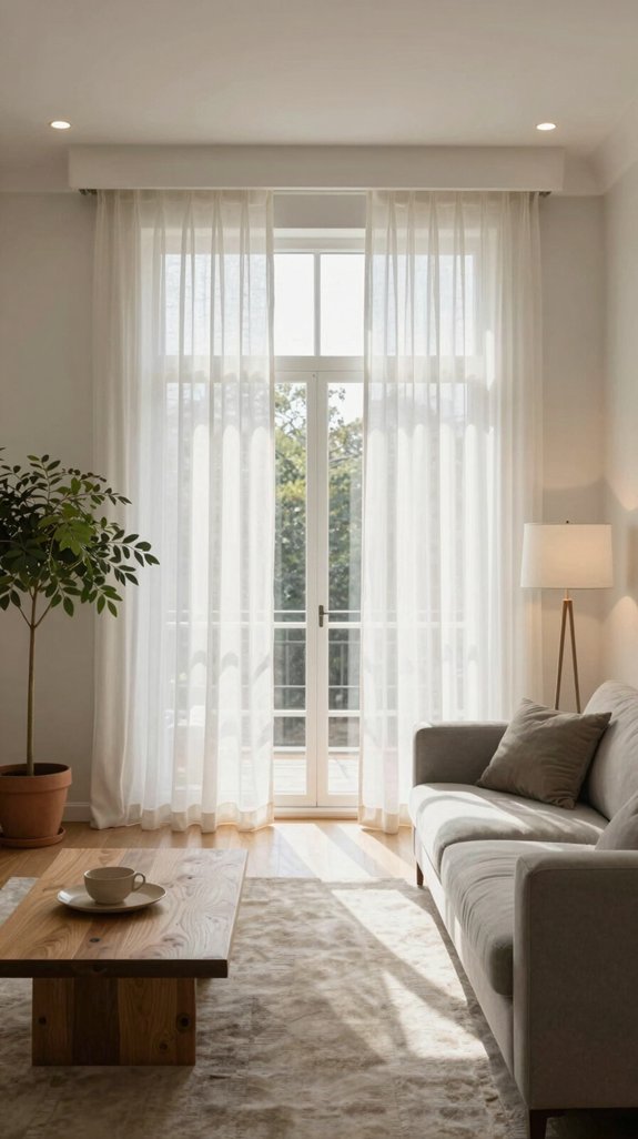 sheer window treatments elegance