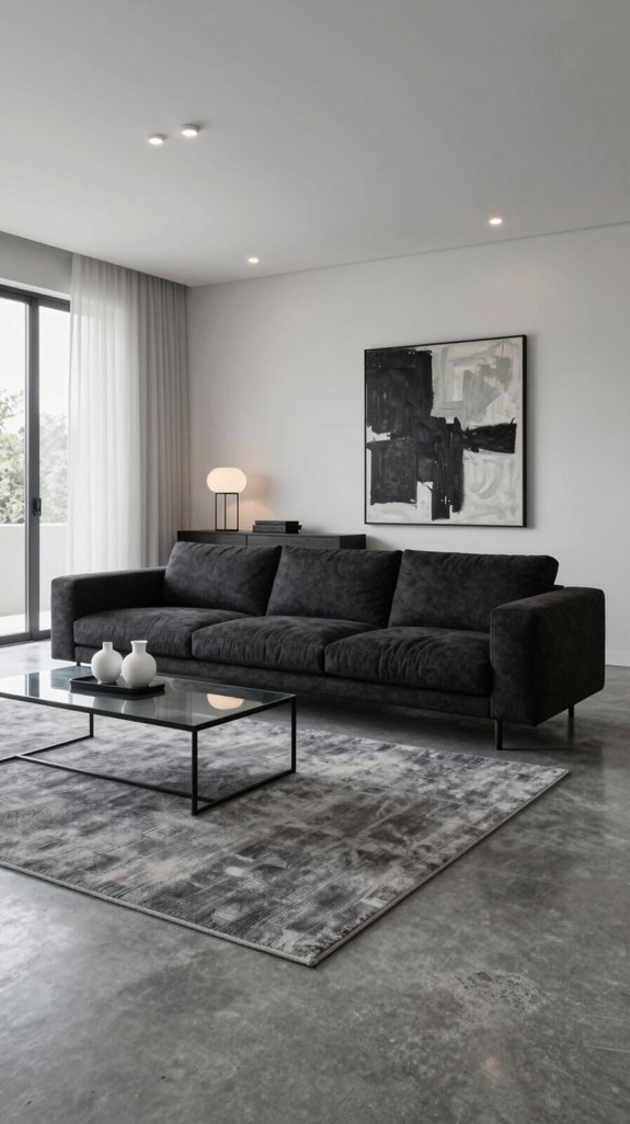 Black and Grey Interior Color Pairings That Feel Modern and Balanced 2 sleek black grey interior