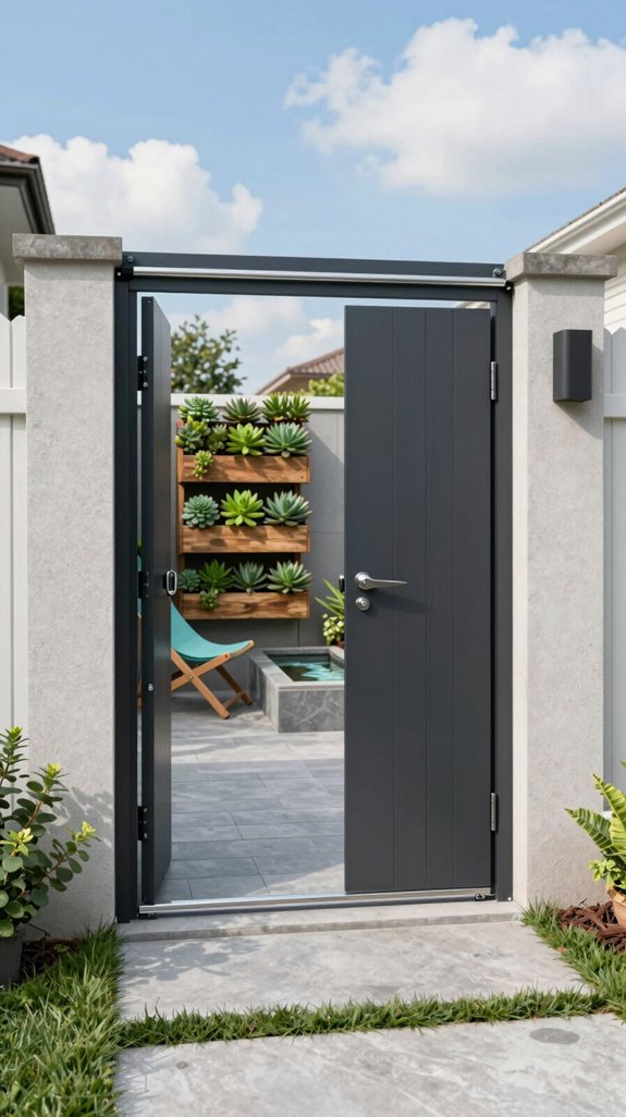 sliding gate space expansion