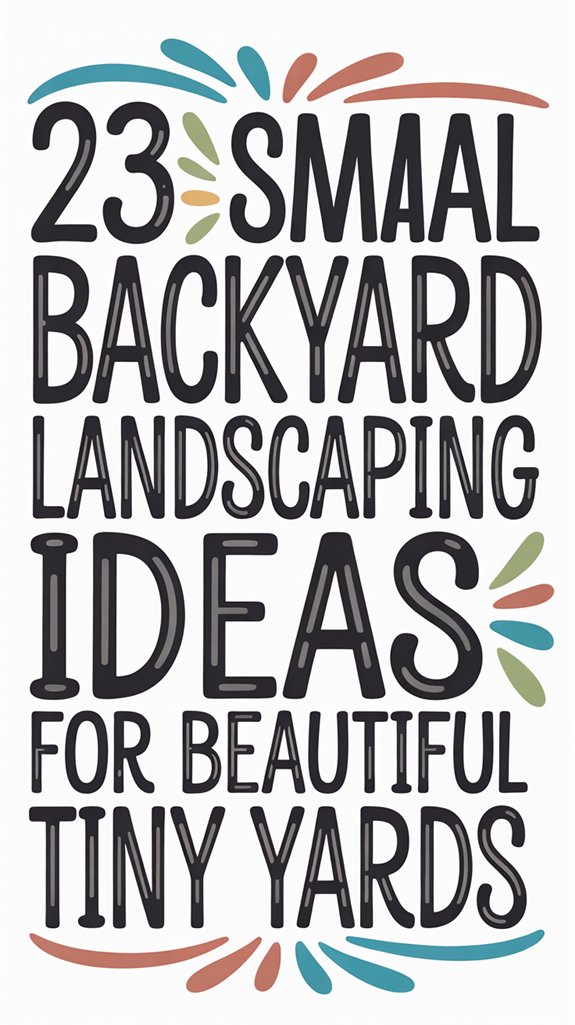 small backyard landscaping ideas