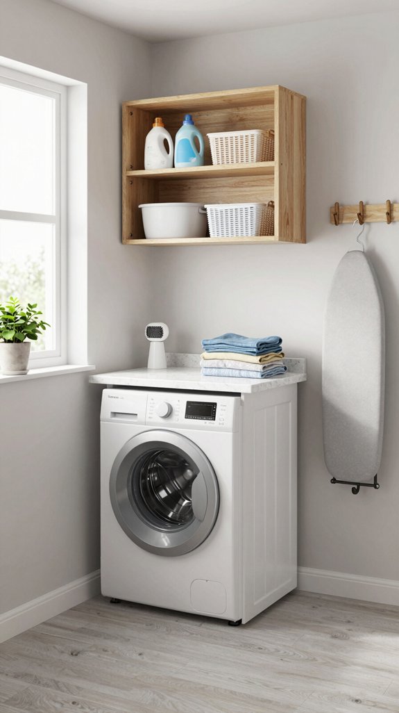 small laundry room challenges