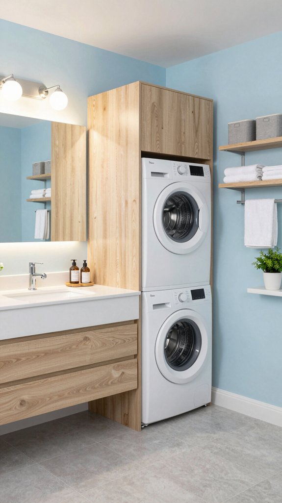 smart bathroom laundry organization