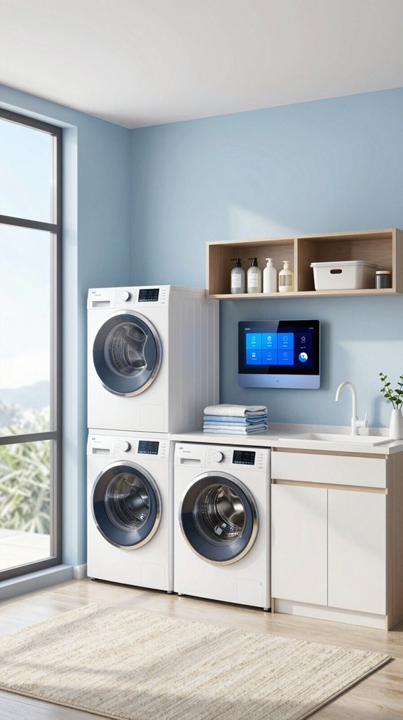 smart laundry room efficiency