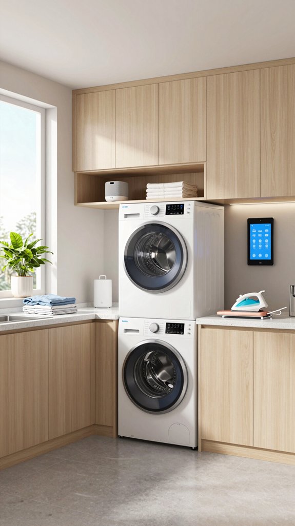 21 Laundry Room Ideas to Upgrade Your Space in Style 21 smart laundry technology integration