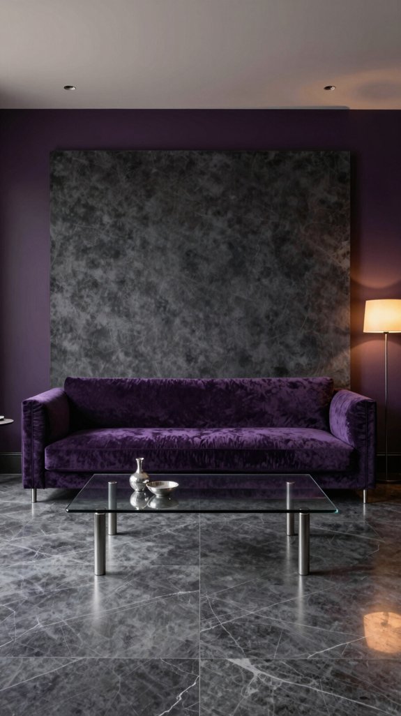 smoky charcoal grounding backdrop