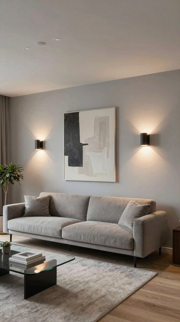 soft directional wall lighting