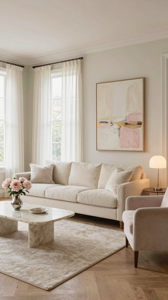Ivory Color Pairings That Create Soft and Elegant Interiors 2 soft elegant ivory ambience
