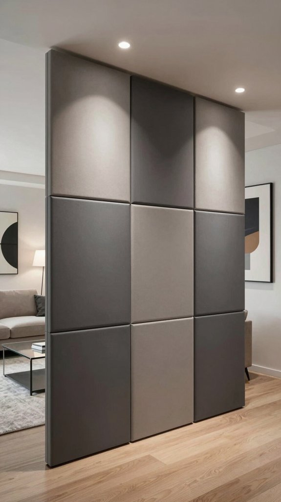 13 CNC Partition Design Ideas for Living Rooms 9 sound shaping modular partitions designed