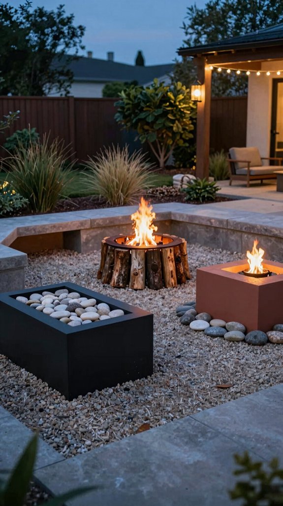 21 DIY Backyard Firepit Ideas for Cozy Outdoor Nights 2 space material function integration