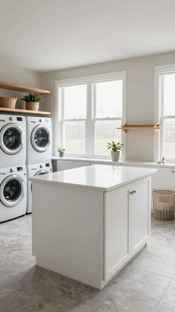 spacious laundry room inspiration