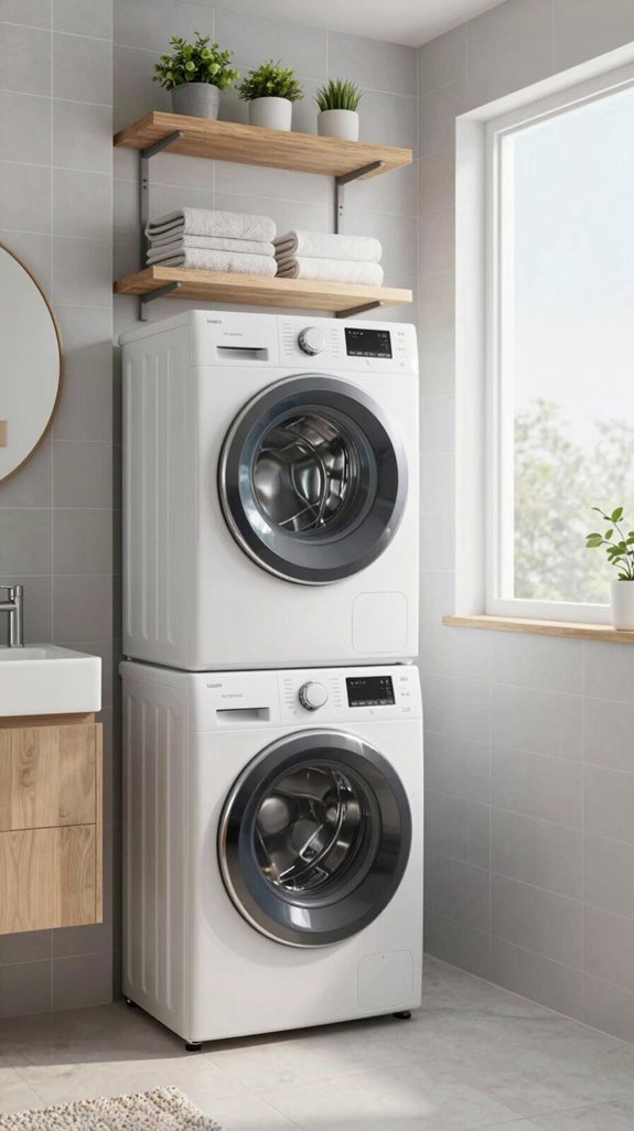stackable appliances for efficiency