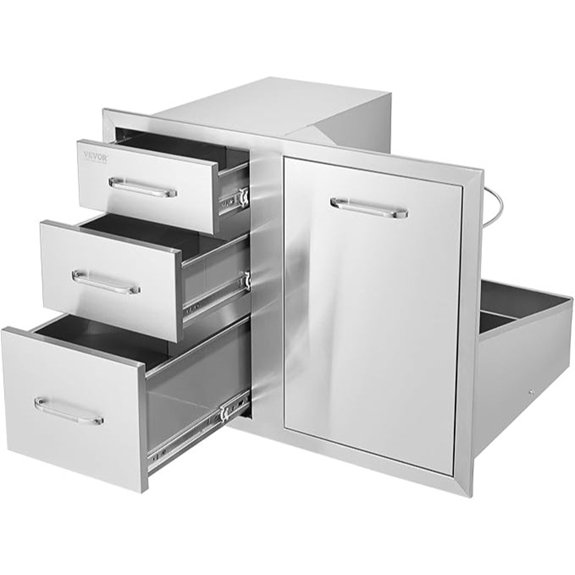 stainless steel outdoor drawer stainless steel outdoor drawer