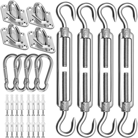 stainless steel sail hardware