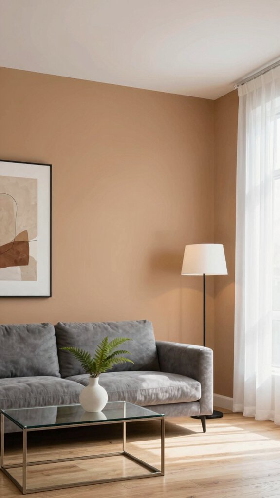 stunning tan interior paints