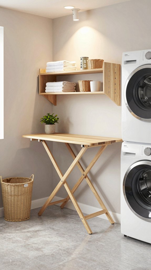 stylish and functional folding station