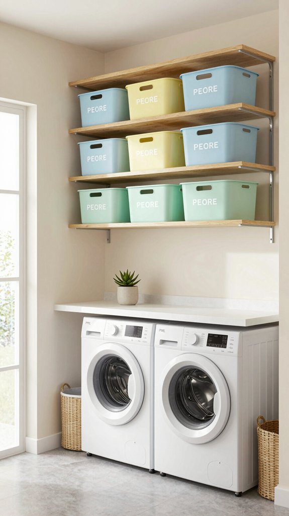 16 Laundry Room Closet Ideas for Hidden Storage 11 stylish and functional shelving