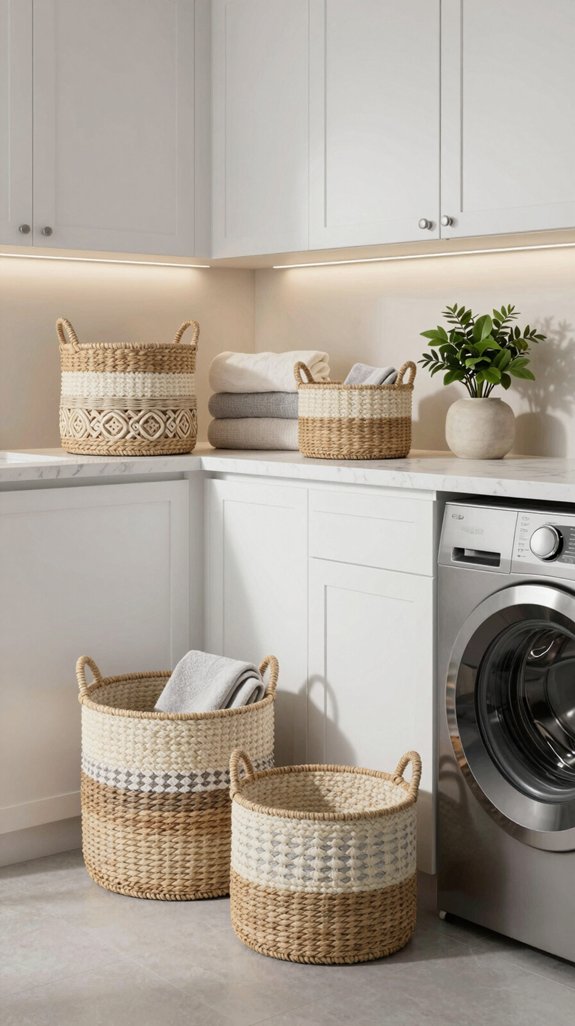 stylish baskets for organization
