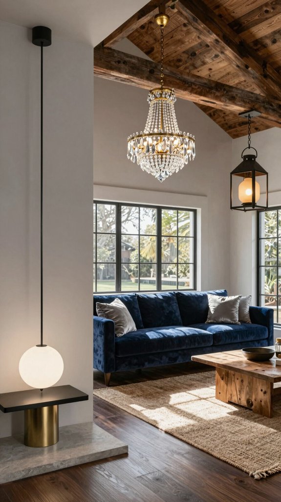 stylish ceiling fixture selection
