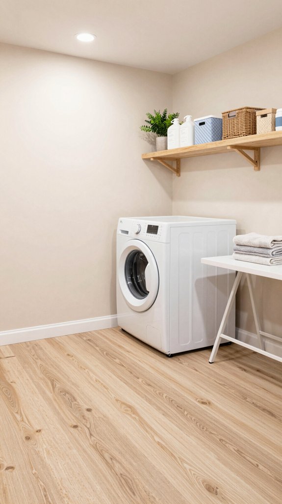 stylish durable laundry flooring options