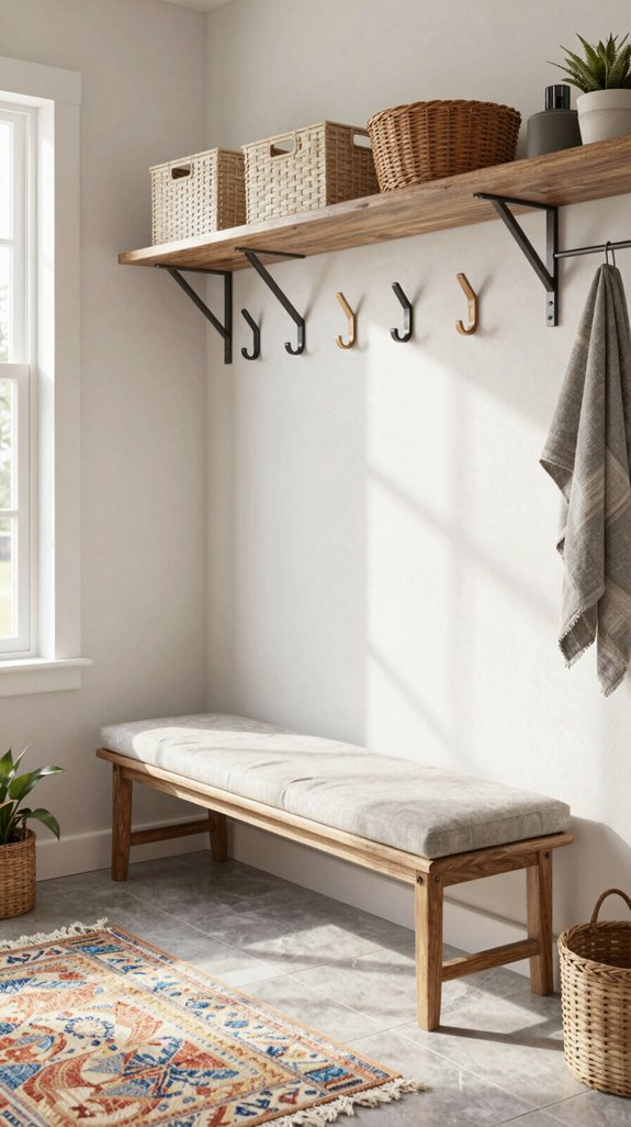 stylish functional hooks racks