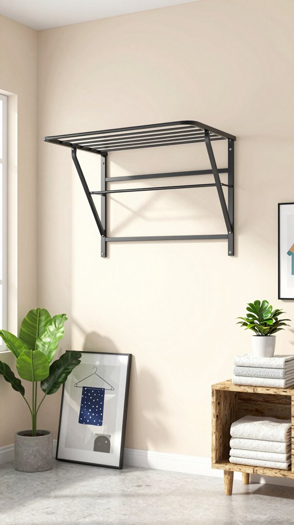 stylish functional laundry decor