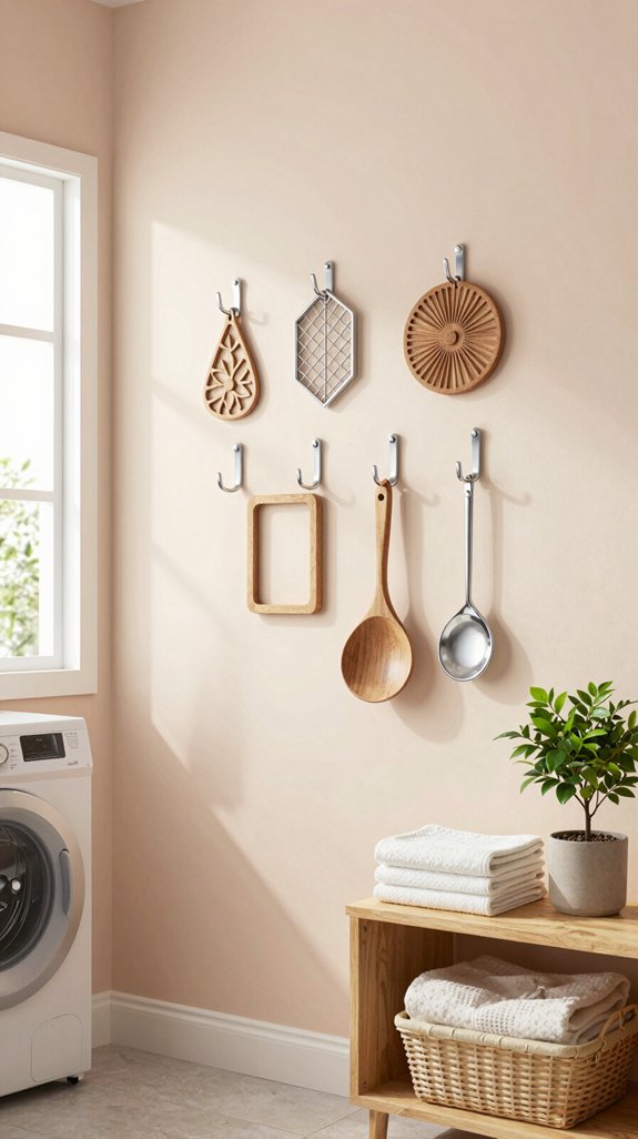 stylish hooks for organization