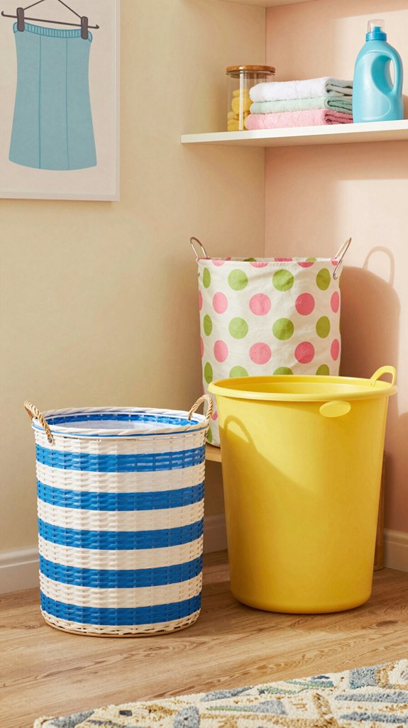 stylish laundry basket options
