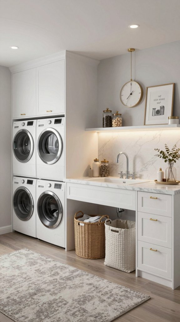 stylish laundry room accessories