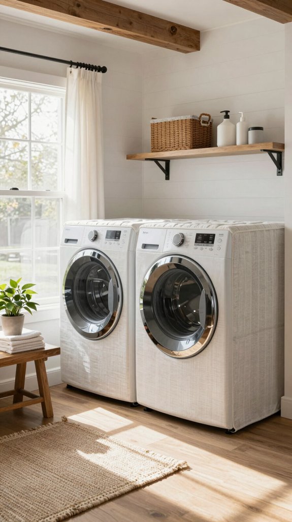 stylish laundry room transformation
