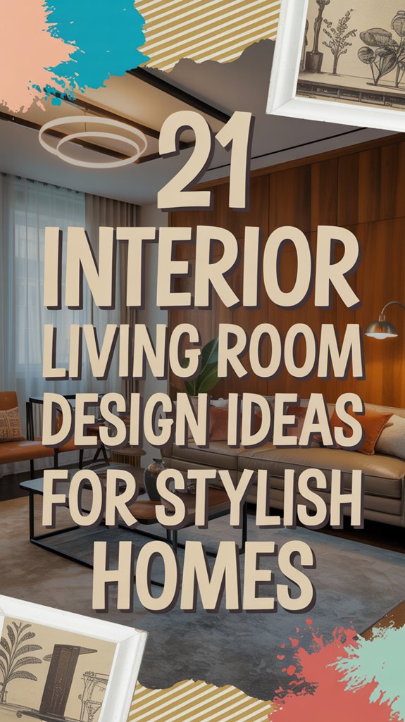 21 Interior Living Room Design Ideas for Stylish Homes - Home Stylistica