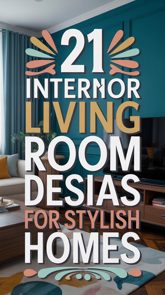 21 Interior Living Room Design Ideas for Stylish Homes - Home Stylistica
