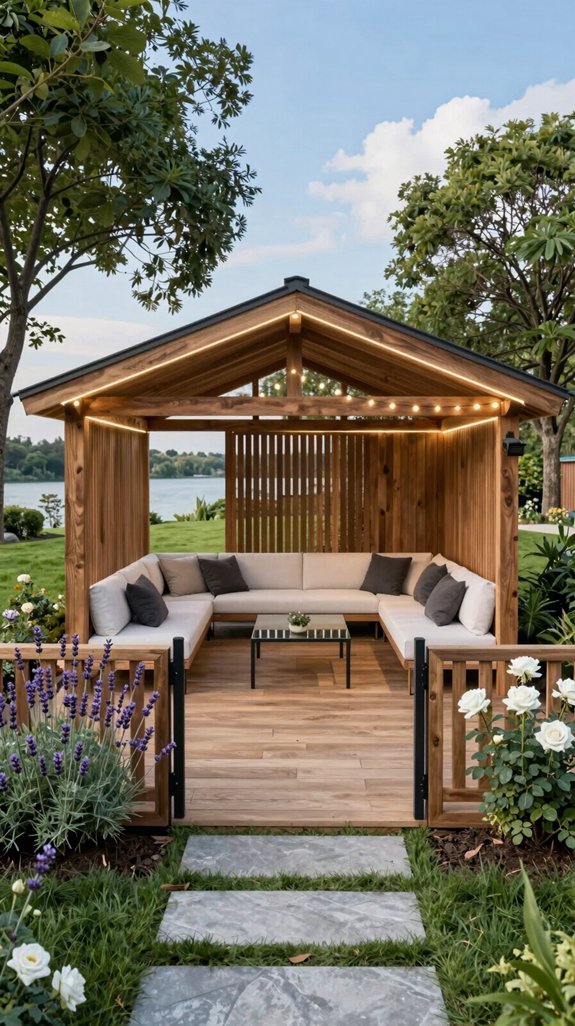 stylish outdoor pavilion ideas