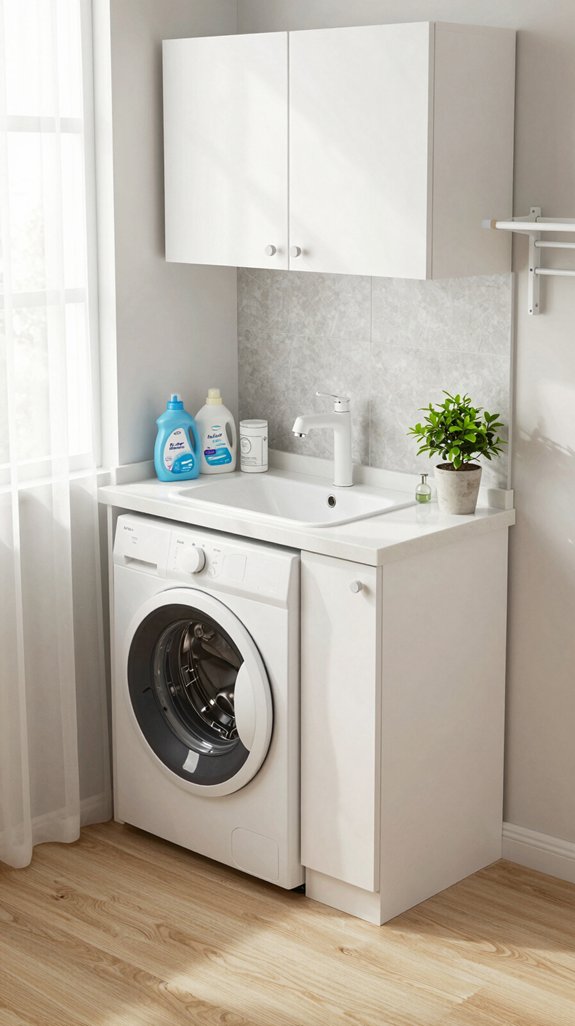 stylish space saving corner sink