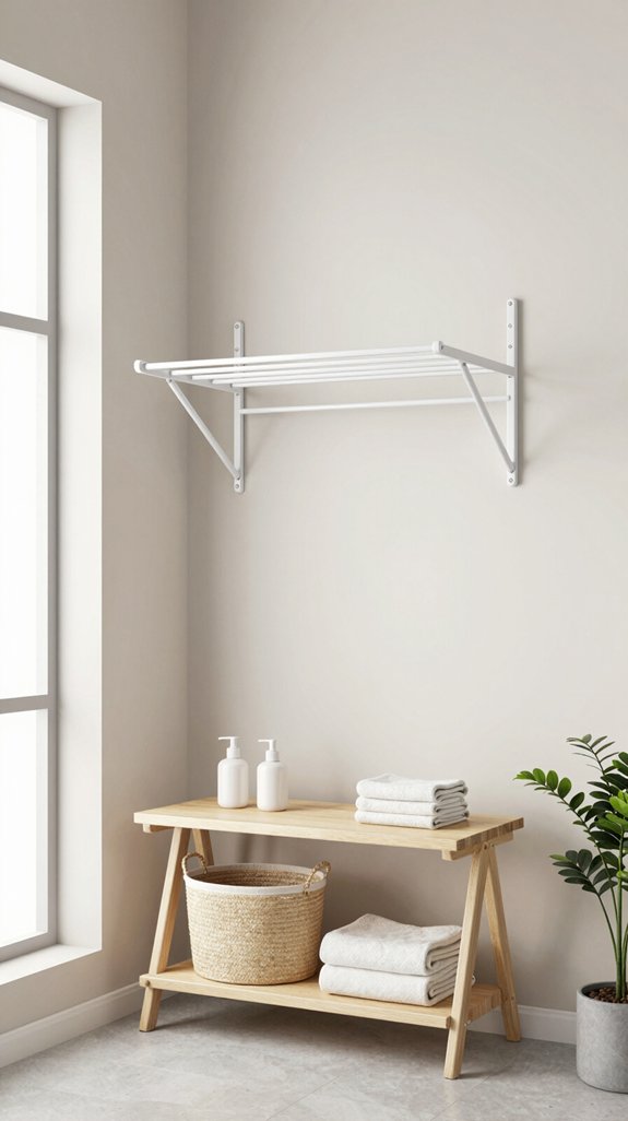stylish space saving drying racks
