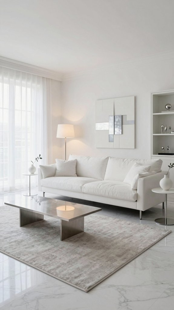 subtle metallic accents elevate