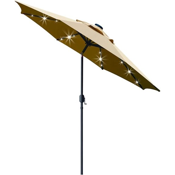 7 Patio Umbrellas That'll Turn Your Backyard Into a Summer Oasis 3 sunnyglade nine location