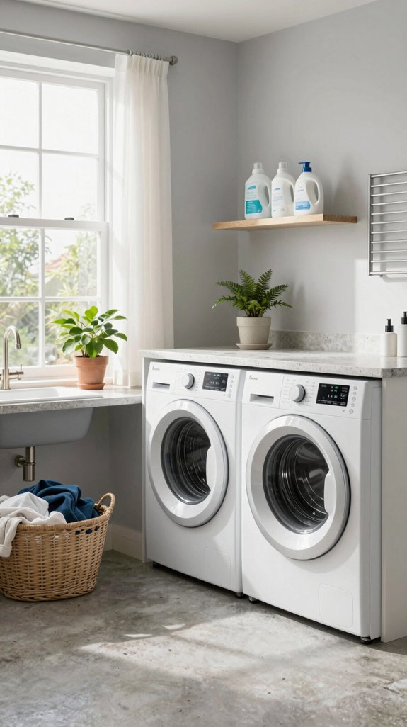 sustainable laundry room transformation